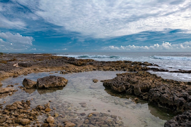 Paysage marin de la péninsule du Yukatan