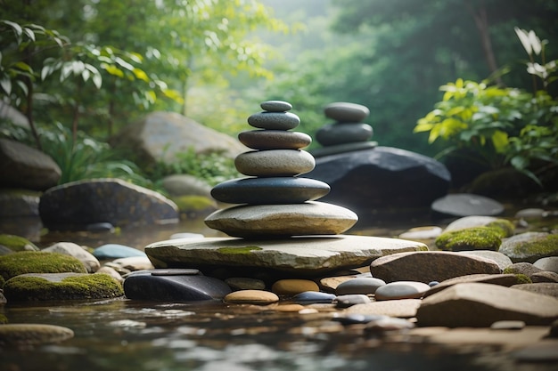 Le paysage de la méditation zen