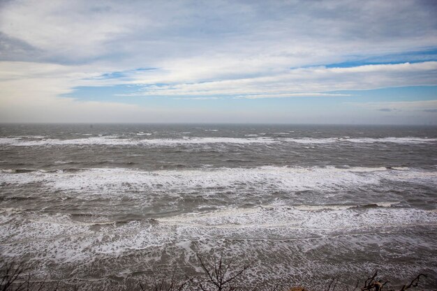 Paysage de la mer et du ciel