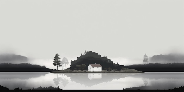 paysage minimal