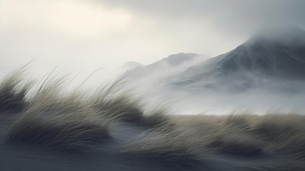 paysage minimaliste en Nouvelle-Zélande