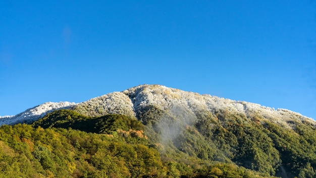 Paysage de montagne de Krasnaya Polyana, Sotchi, Russie.