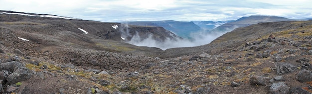 Paysage de montagne panoramique