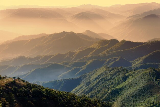 Paysage de montagne pittoresque.