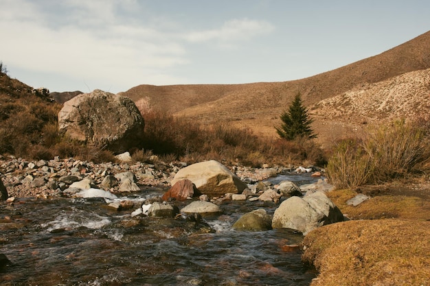 Photo paysage de montagne