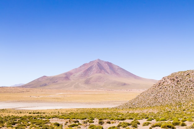 Paysage de montagnes boliviennes