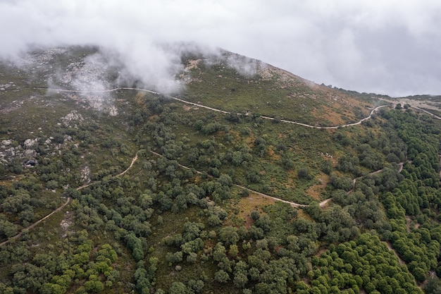 Paysage montagneux près de Piornal Estrémadure Espagne