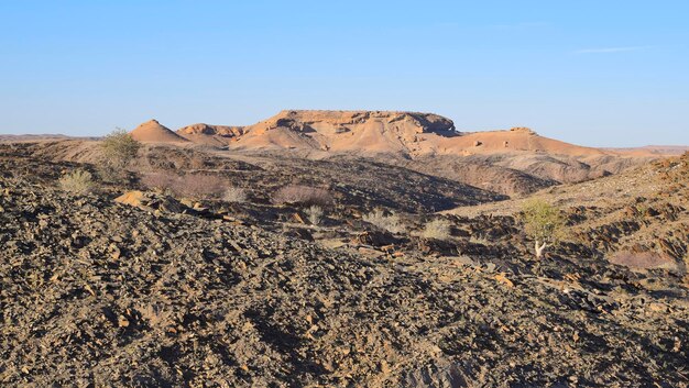 paysage en Namibie