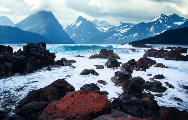 Paysage naturel au geirangerfjord