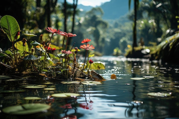 Paysage naturel colombien