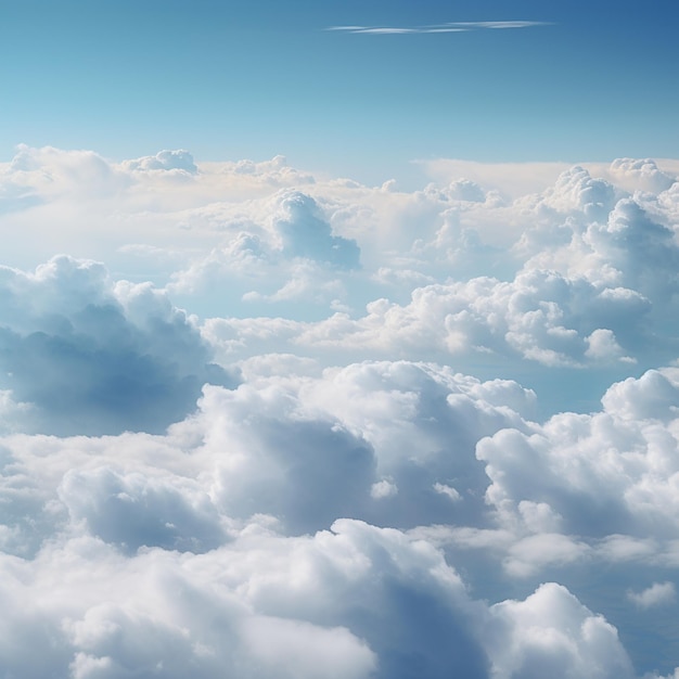 Le paysage nuageux minimaliste de Stratocumulus Serenity