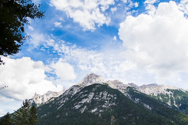 Paysage, paysage, alpes bavaroises, allemagne, europe