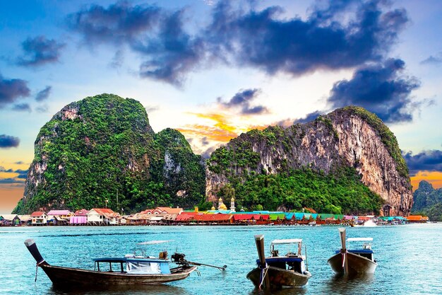 Le paysage pittoresque de Phuket