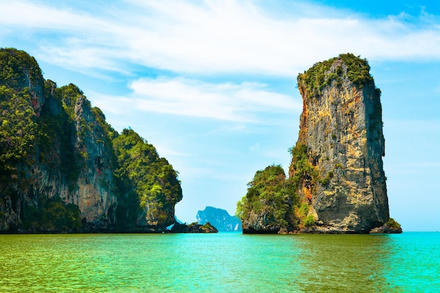 Le paysage pittoresque de Phuket