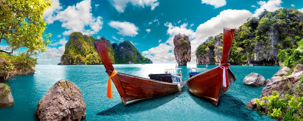 Photo paysage pittoresquephuket seascape