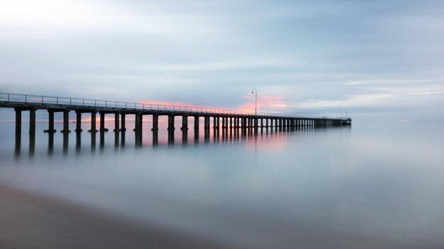 paysage de plage de mer d'eau