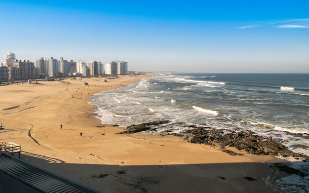 Paysage de plage en Uruguay