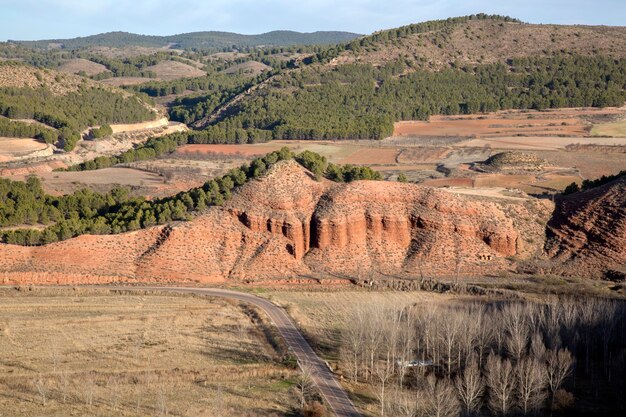 Paysage près du village de Nuevalos, Aragon, Espagne