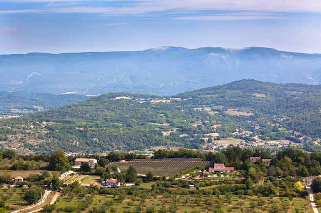 Paysage de Provence rurale