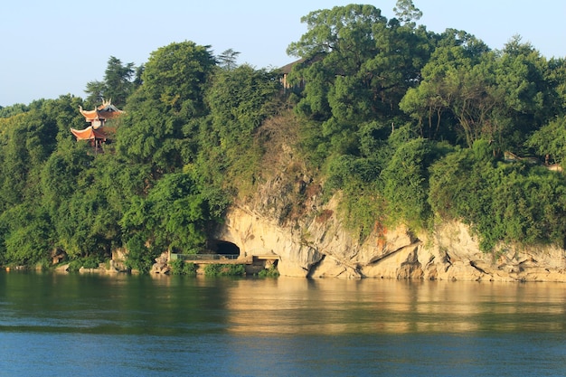 Photo le paysage rocheux de chaoyang