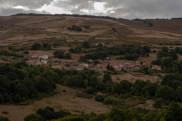 Paysage rural à l'intérieur de la Cantabrie