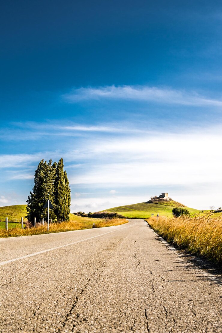 Photo le paysage de la toscane