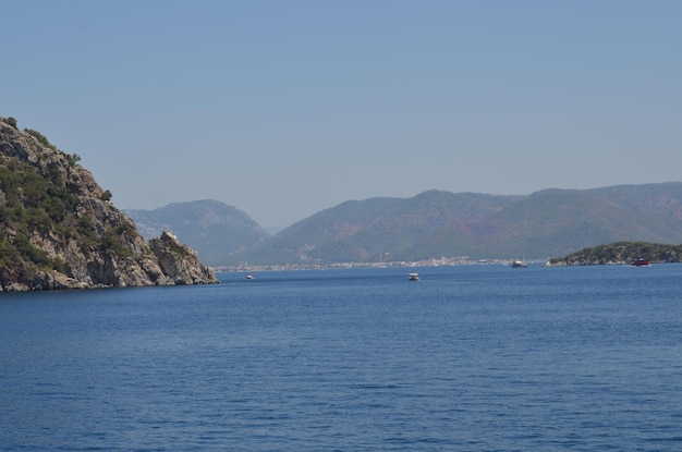 le paysage turc Marmaris Turquie