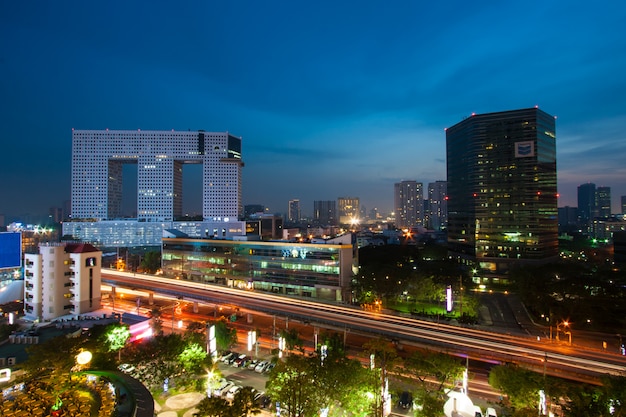 Paysage urbain de Bangkok