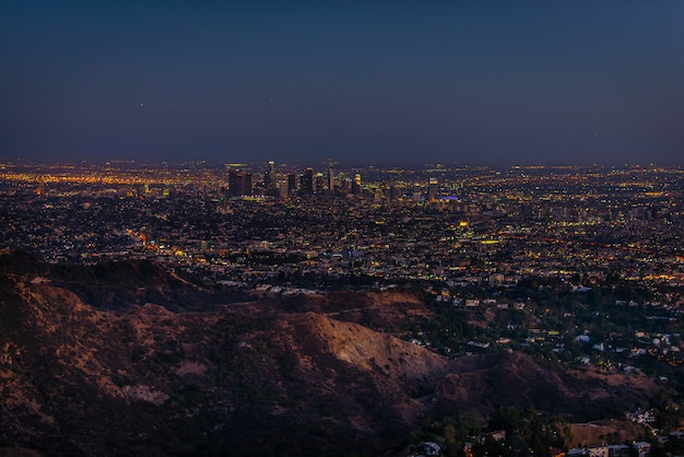 Paysage urbain de Los Angeles