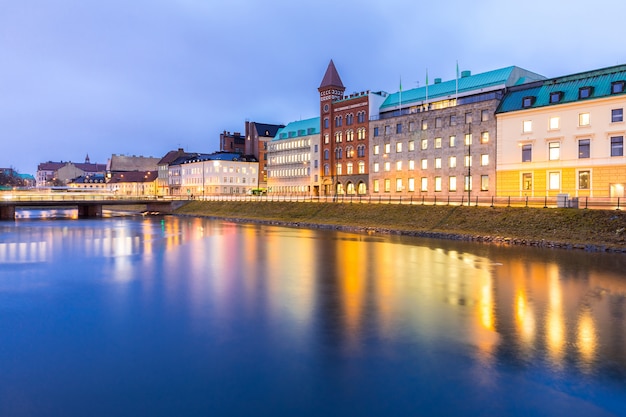 Paysage Urbain De Malmö En Suède