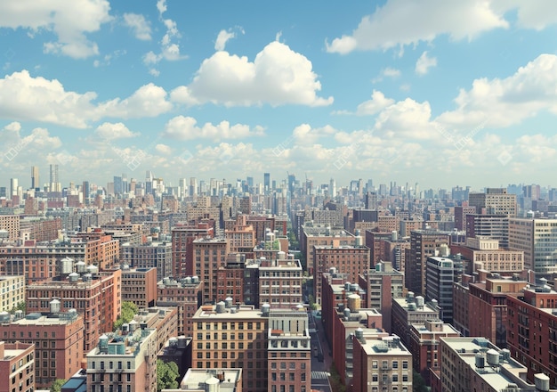 Le paysage urbain de New York