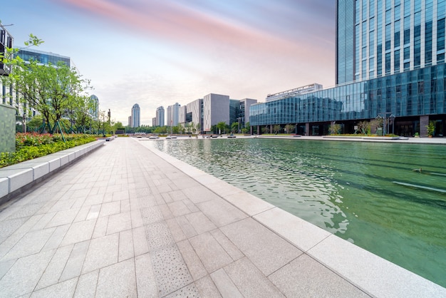 Paysage urbain de Ningbo en Chine