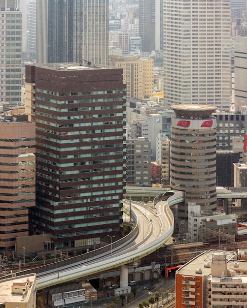 Paysage urbain d&#39;Osaka