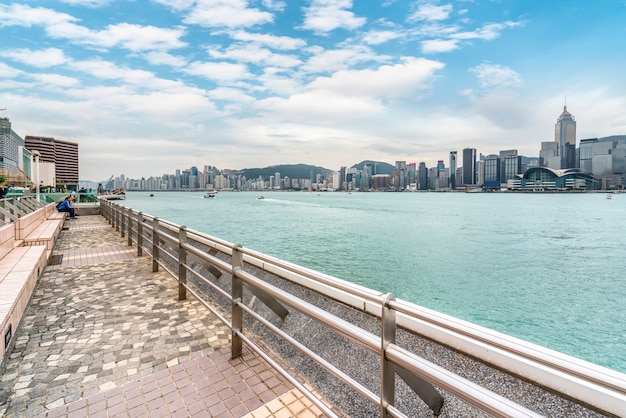 Paysage urbain et paysage architectural de Hong Kong