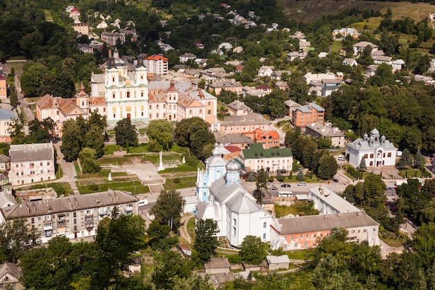 Paysage urbain supérieur vue rapprochée.