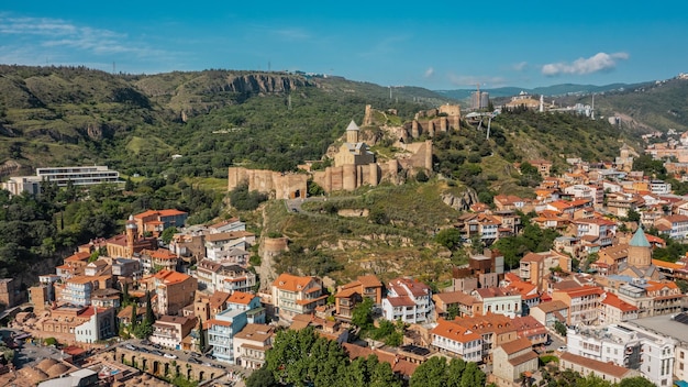 Photo paysage urbain de tbilissi