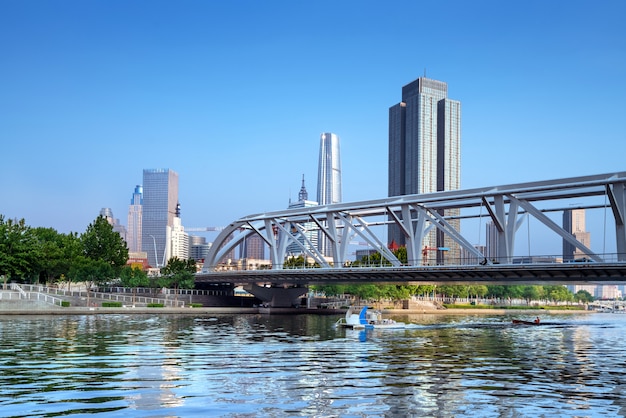 Paysage urbain de Tianjin, Chine