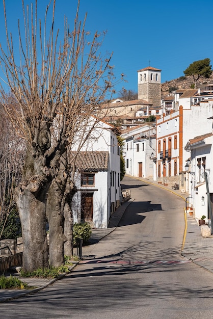 Paysage urbain de la vieille ville où vivent de célèbres peintres de la Communauté de Madrid Olmeda de las Fuentes