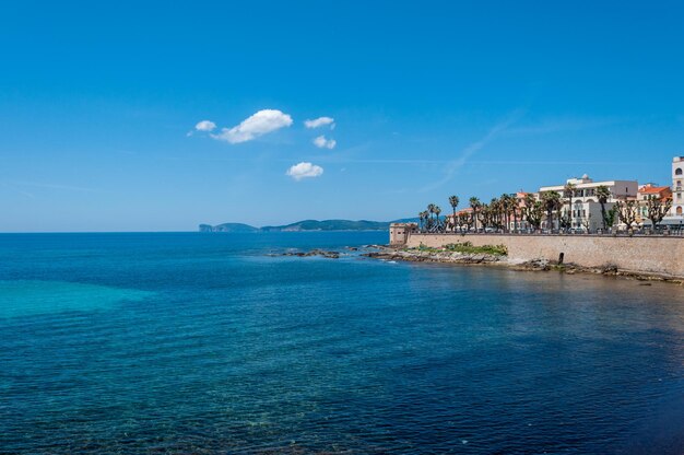 Paysage de la ville d'Alghero Sardaigne