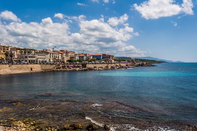 Paysage de la ville d'Alghero Sardaigne