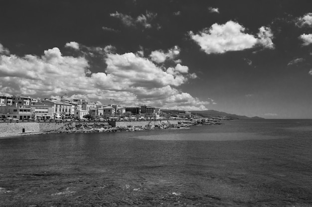 Paysage de la ville d'Alghero Sardaigne