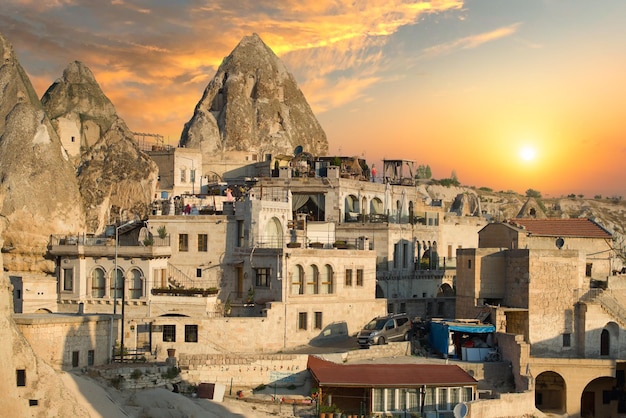 Paysage de la ville de Göreme