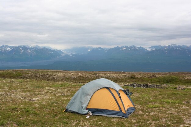 Paysagenature et glaciers en Alaska