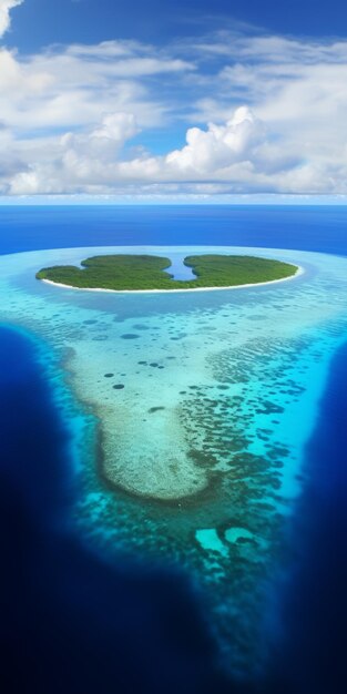Les paysages époustouflants de l'atoll capturés sur de magnifiques photos réelles