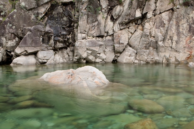 Paysages de gorges de montagne