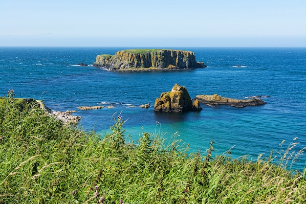 Paysages d&#39;Irlande du Nord. Carrick-a-rede