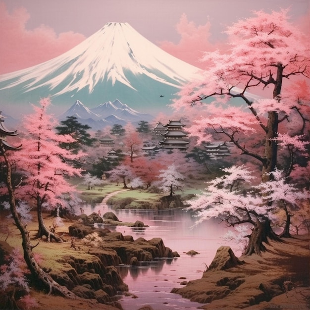 Paysages de montagne japonais 29