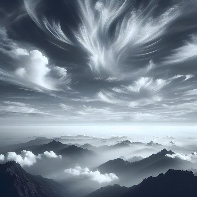 Des paysages de nuages fascinants, des natures captivantes, une toile d'images de haute qualité