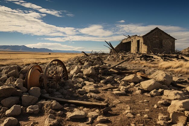 Des paysages oubliés IA générative