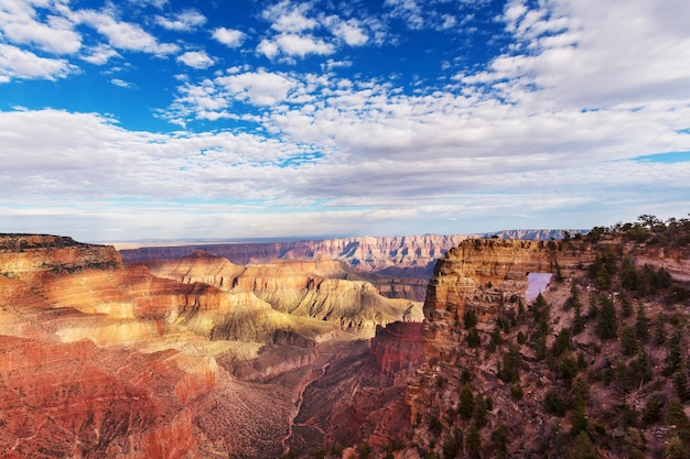 Photo paysages pittoresques du grand canyon